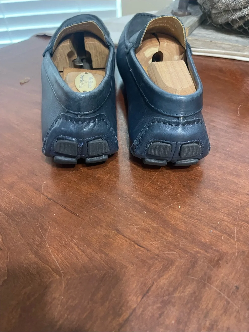 Mercanti Fiorentini Navy Nubuck Leather Loafer relax